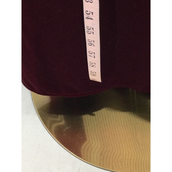 AW BRIDAL 18 2X plus burgundy Natasha evening gala formal party maxi dress B83 - Picture 5 of 9